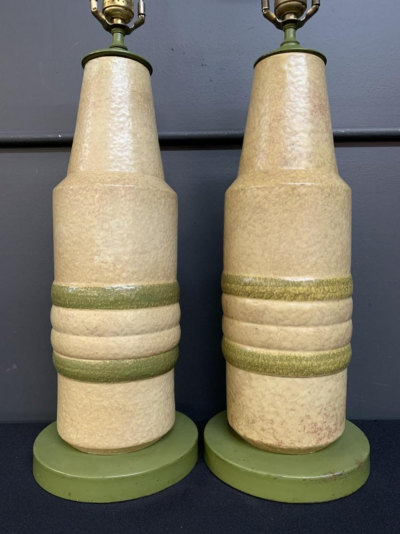 Pair Of Italian Mid-century Ceramic Table Lamps (1 of 6)