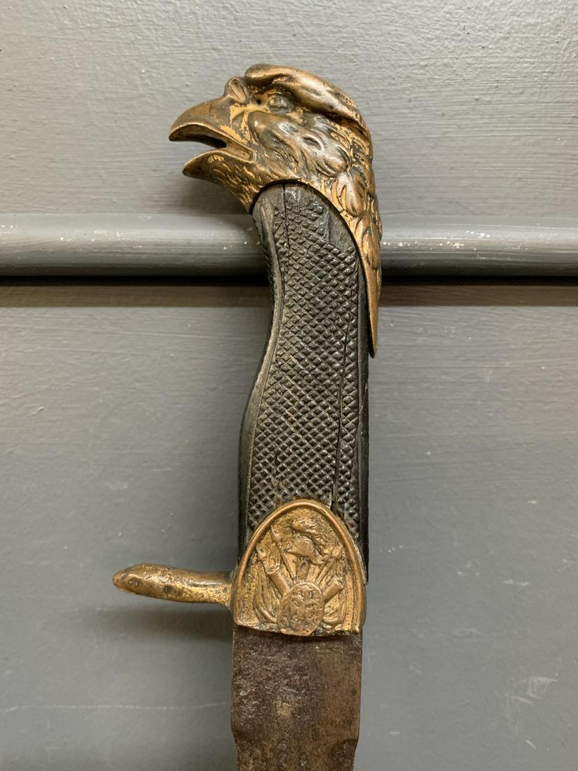Antique German Dress Dagger, Bayonet, Eagle Hilt (1 of 5)