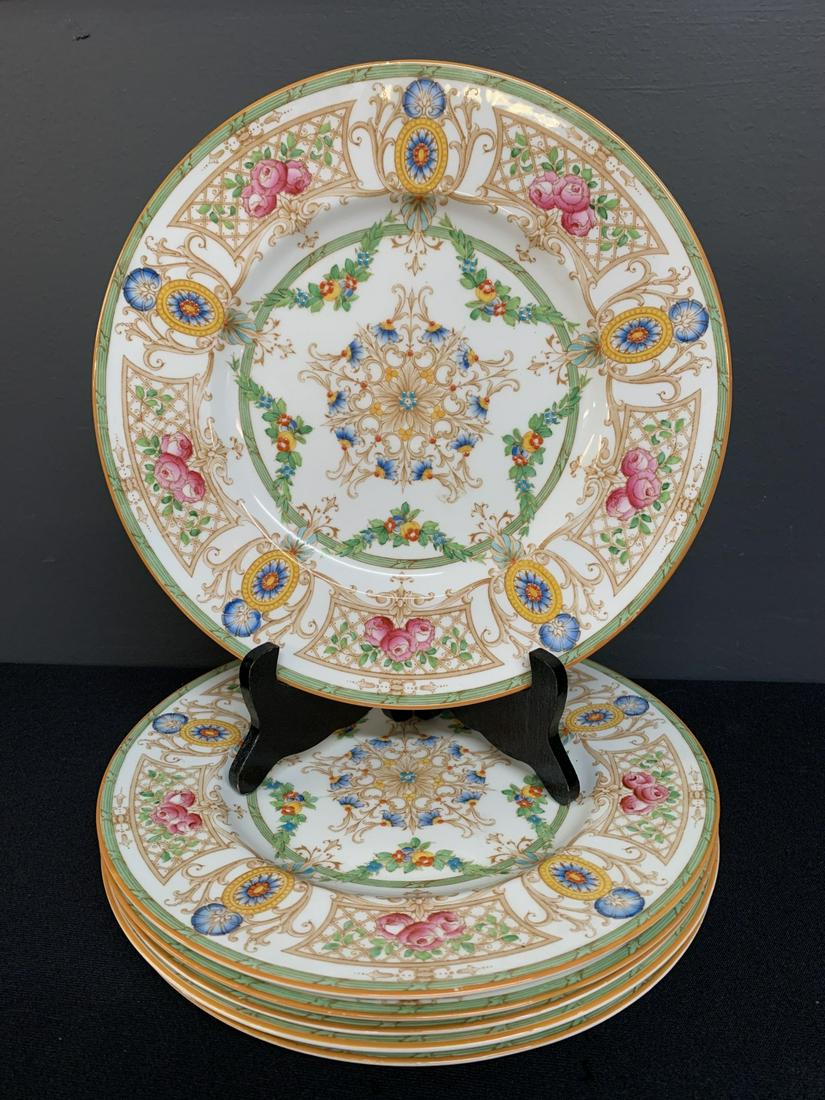 Set of 6 Royal Worcester 1931 Dinner Plates (1 of 5)