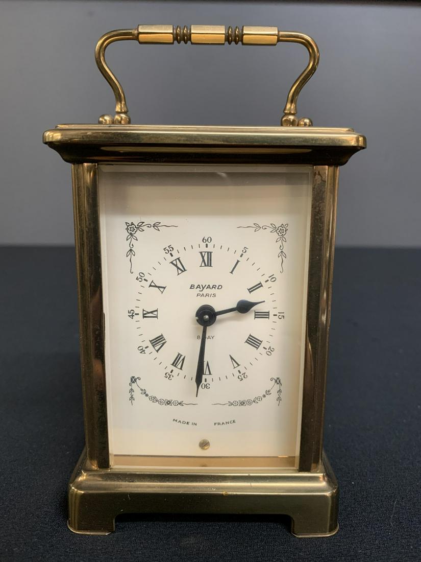 Bayard France Brass Mantel Clock Duverdrey Bloquel (1 of 10)
