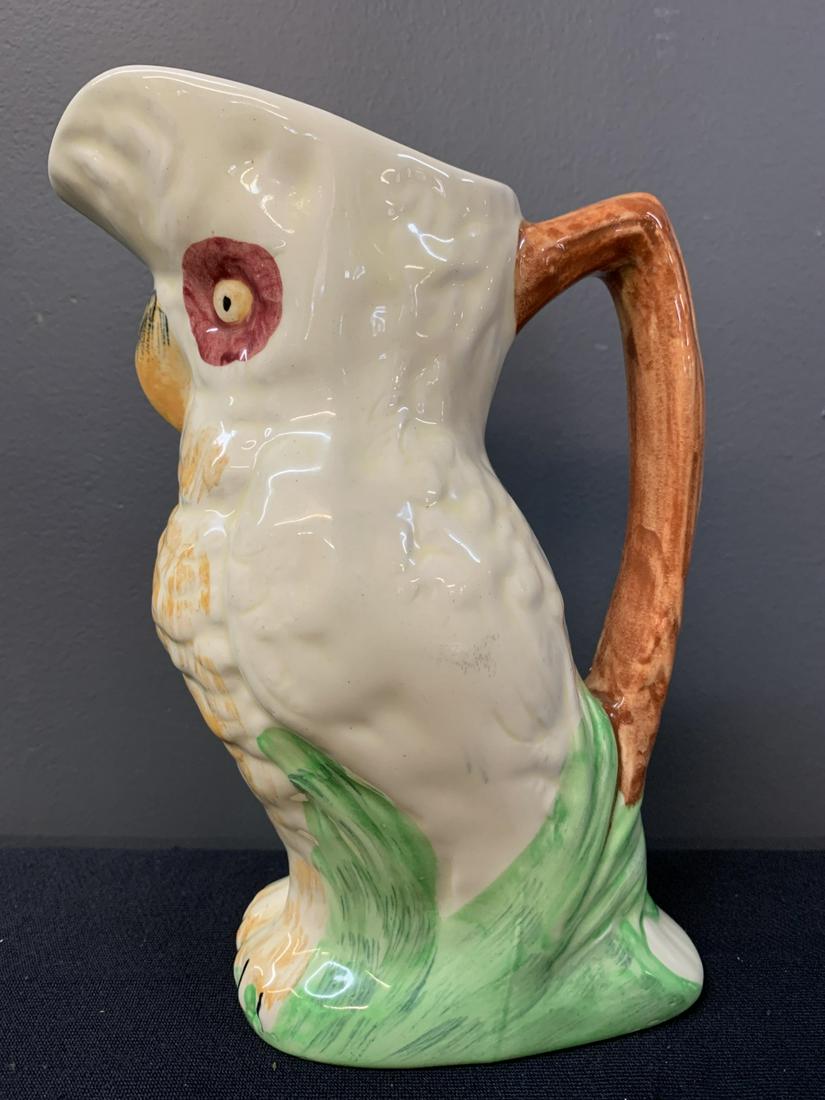 Shorter England Staffordshire Parrot, Bird Pitcher (1 of 5)