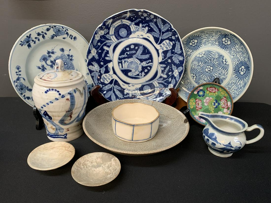 Lot Of 10 Pcs Misc Antique Chinese/asian Porcelain (1 of 10)