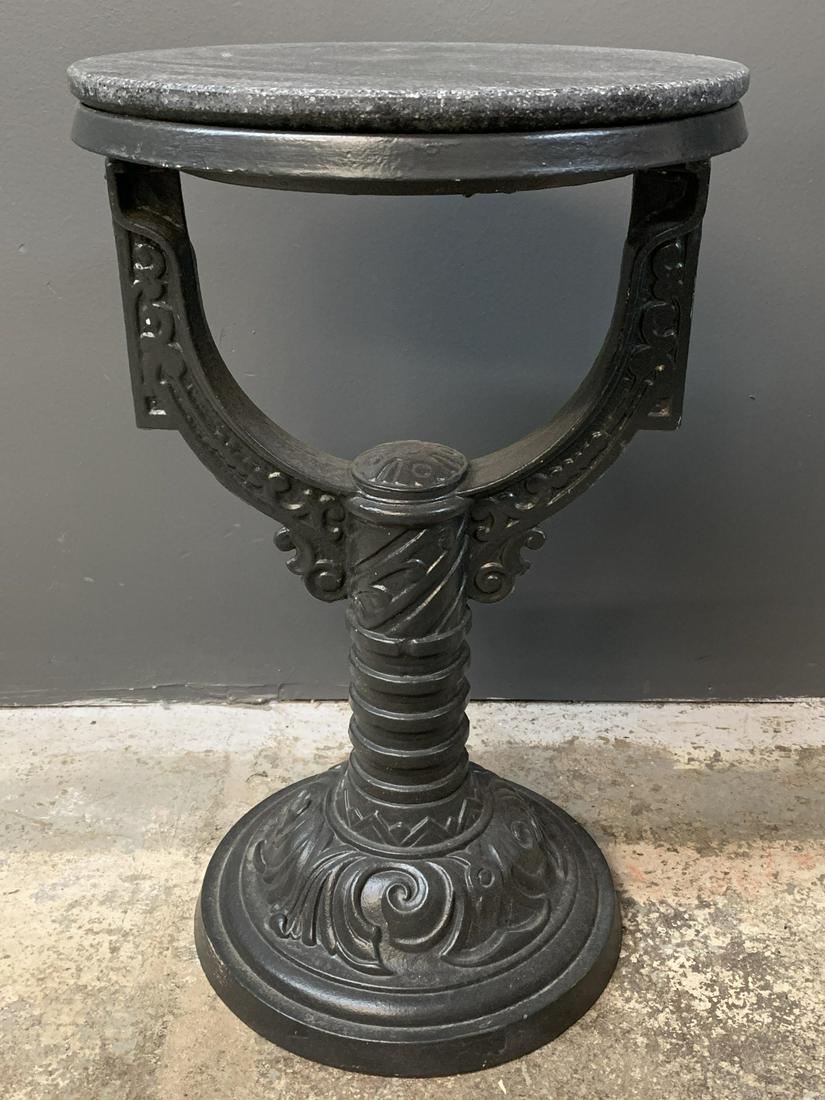 Antique Cast Iron Repurposed Kettle Stand, Table (1 of 4)