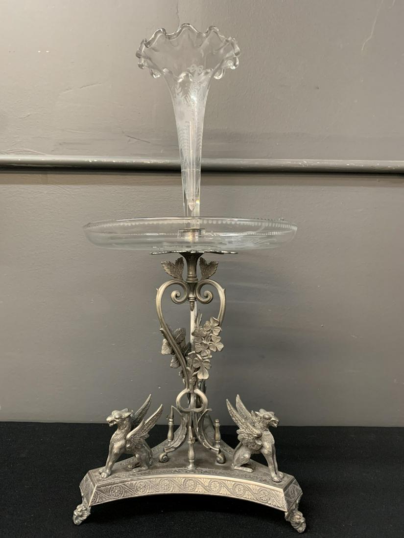 James Deakin And Sons, Sheffield Epergne, Mythical (1 of 11)