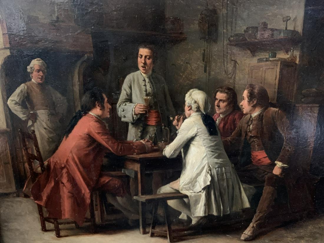 Fischel, Benjamin-eugene, Oil On Panel, C. 1866 (1 of 9)