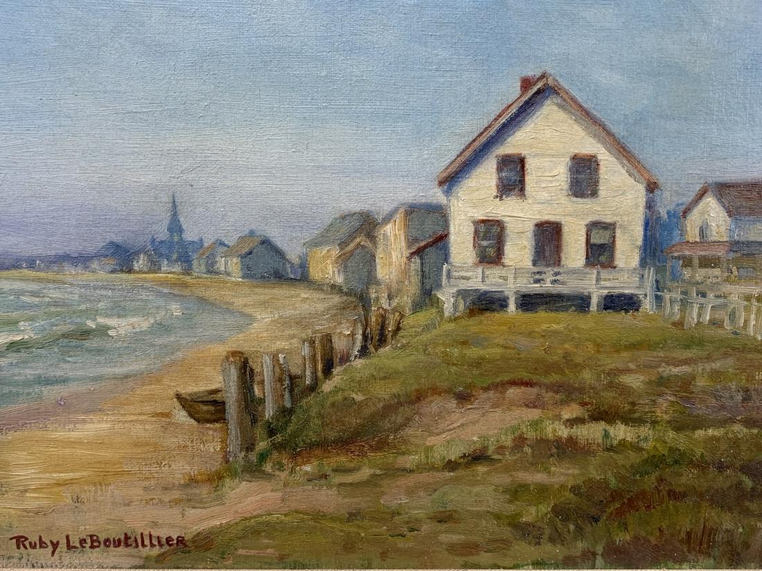 Ruby Leboutillier, Oil On Canvas, Matane Quebec (1 of 7)