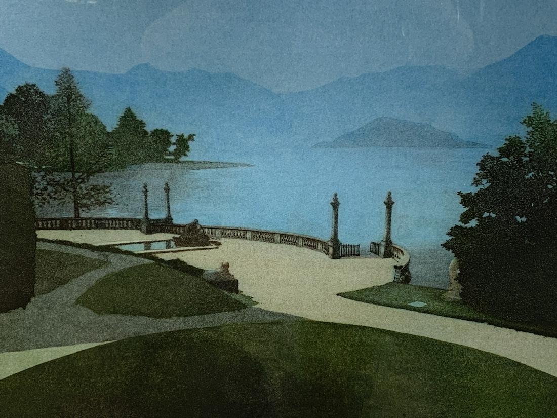 Terrence Millington Etching, Lake Como (1 of 8)