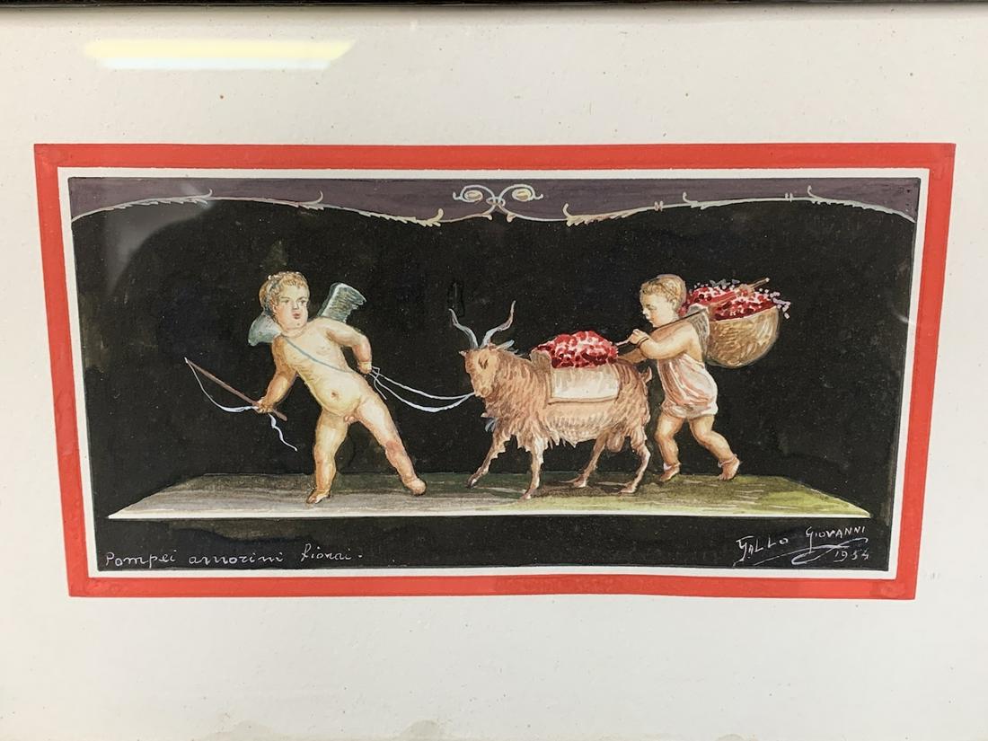 Gallo Giovanni, Mixed Media, Pompei Amorini Fionai (1 of 5)