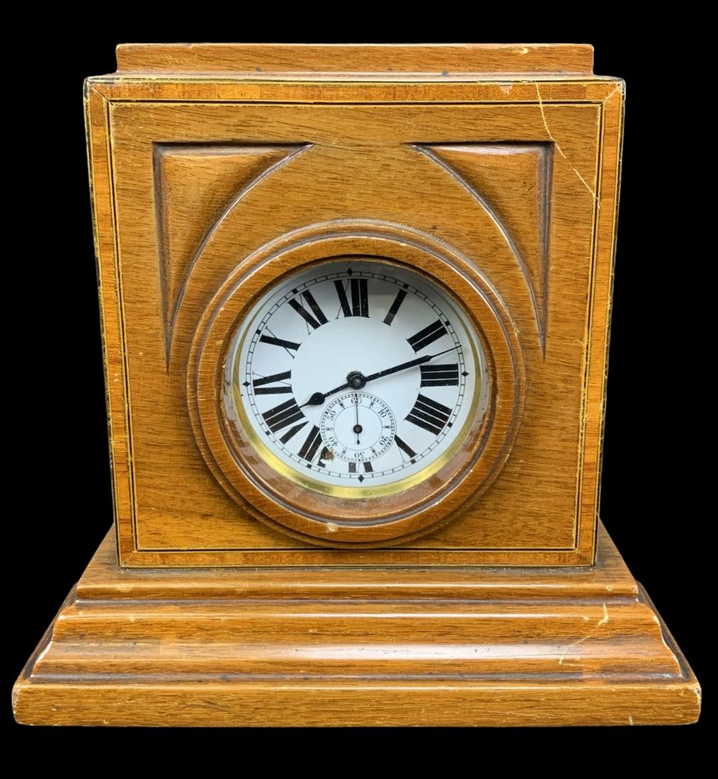 Art Deco Pocket Watch Mantel Clock Display (1 of 6)