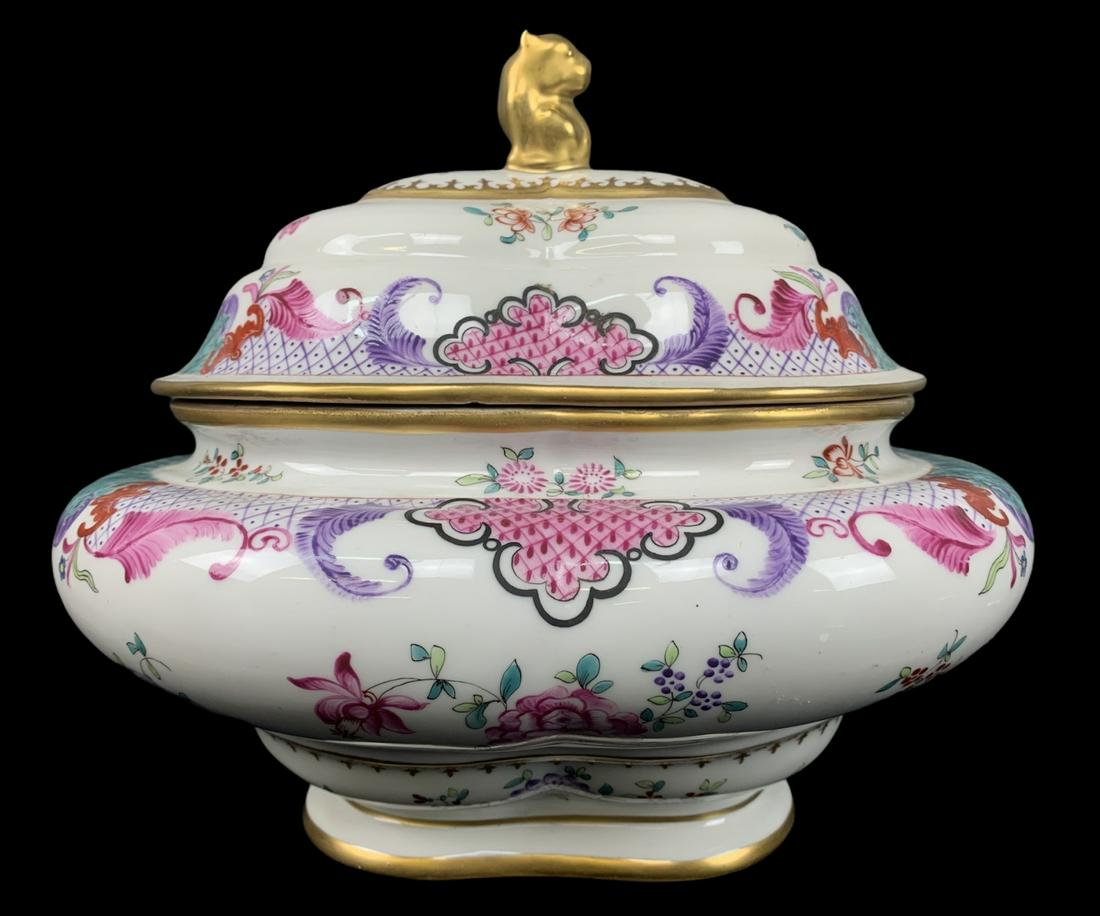 Porcelain De Paris France Lidded Armorial Tureen (1 of 5)