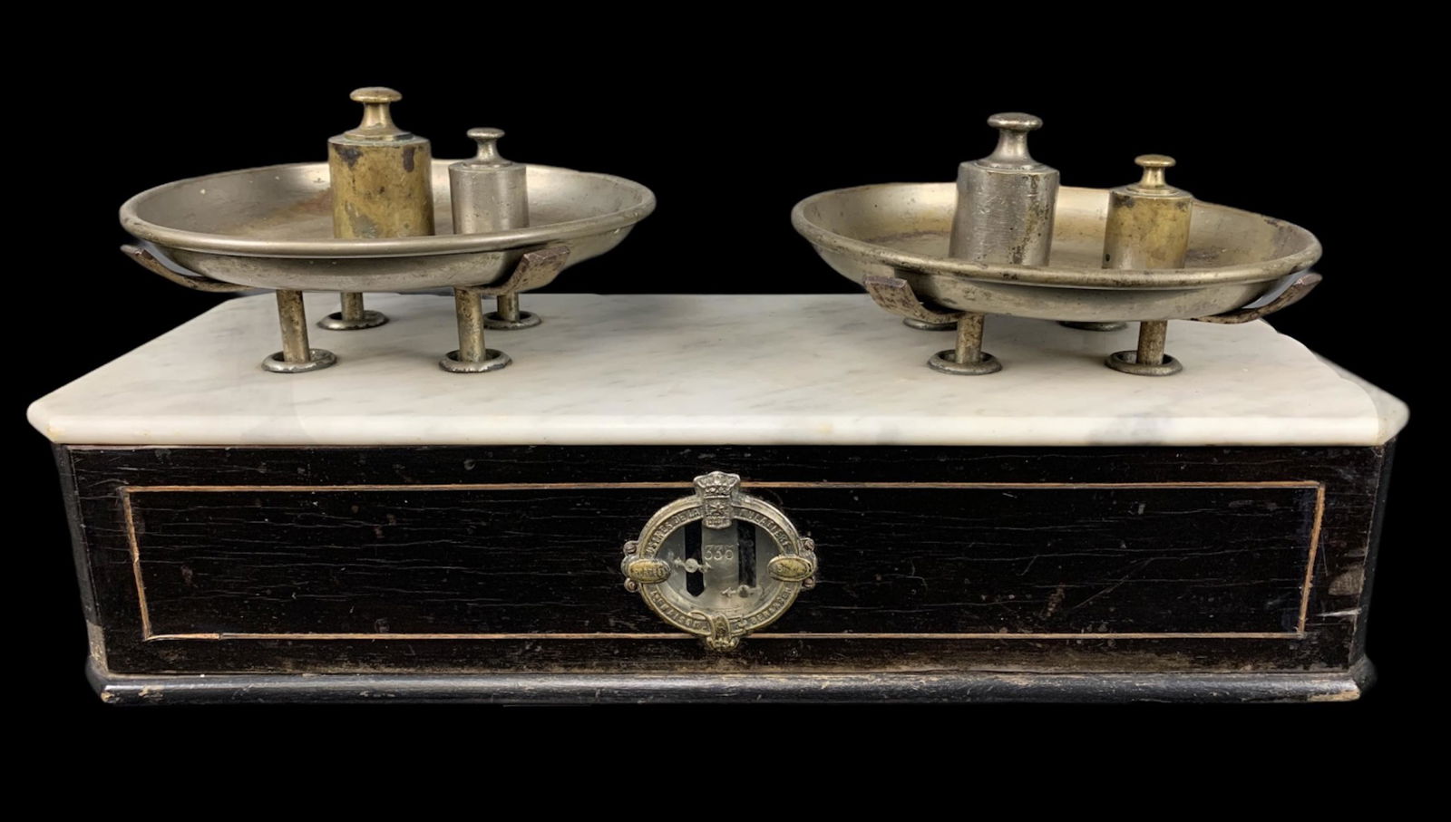 Antique French Kitchen Scale, Maison Beranger (1 of 5)