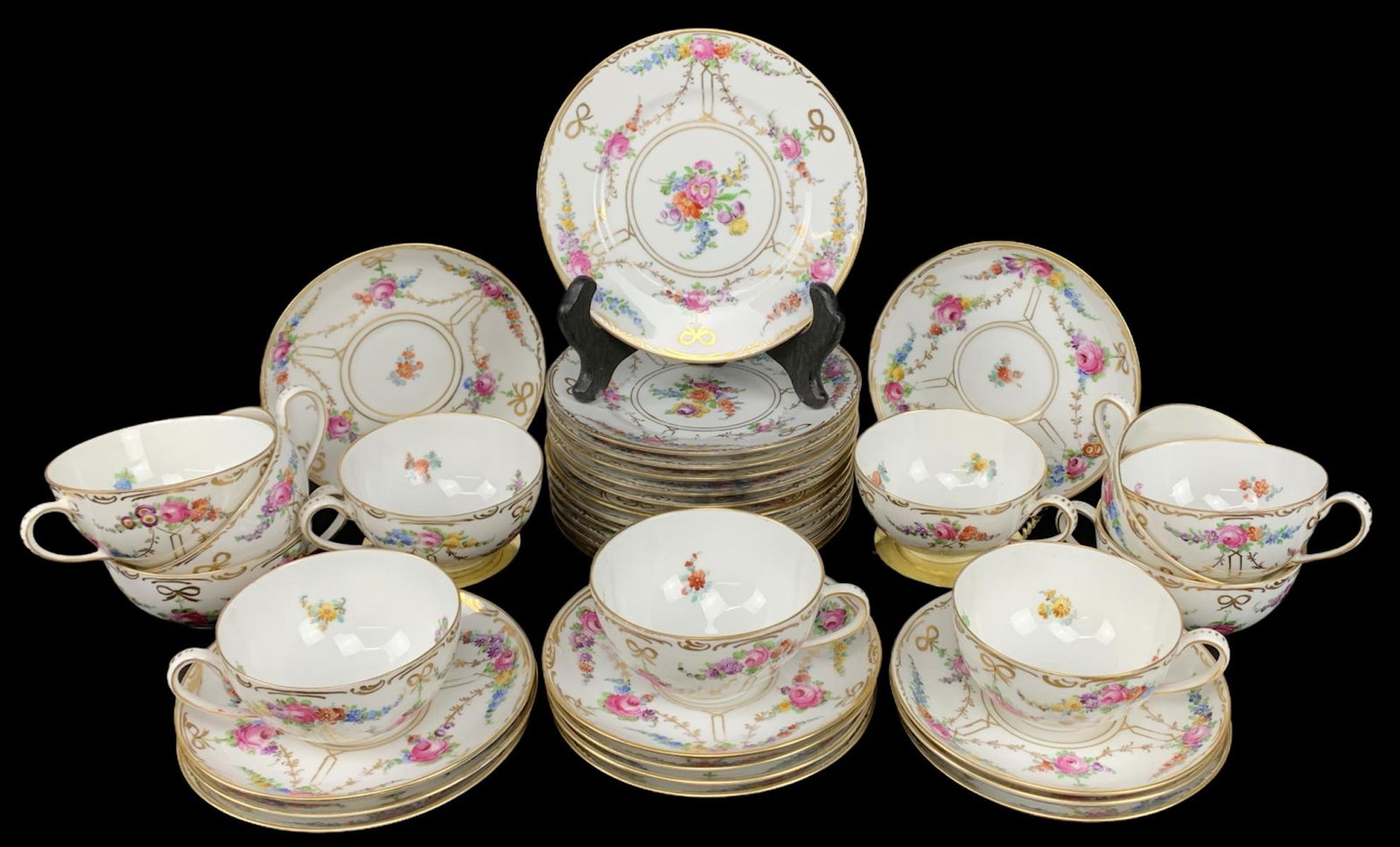 Hirsch Dresden Demitasse Tea Service For 12 (1 of 7)