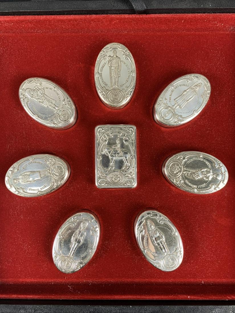The Guards Regiments Silver Box Collection (1 of 8)