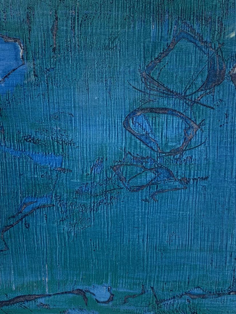 Robert Savoie Colored Lithograph, Eggedal 1966 (1 of 5)