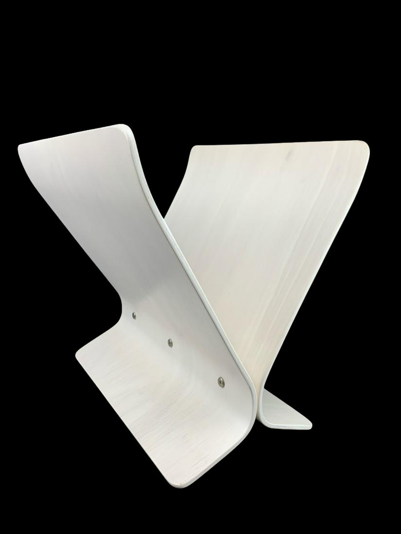 Mcm Paul Rowan Umbra Bentwood Magazine Rack (1 of 5)