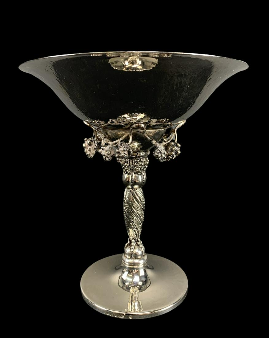 Vintage Godinger Grape Bowl Silver Plated Dish (1 of 6)