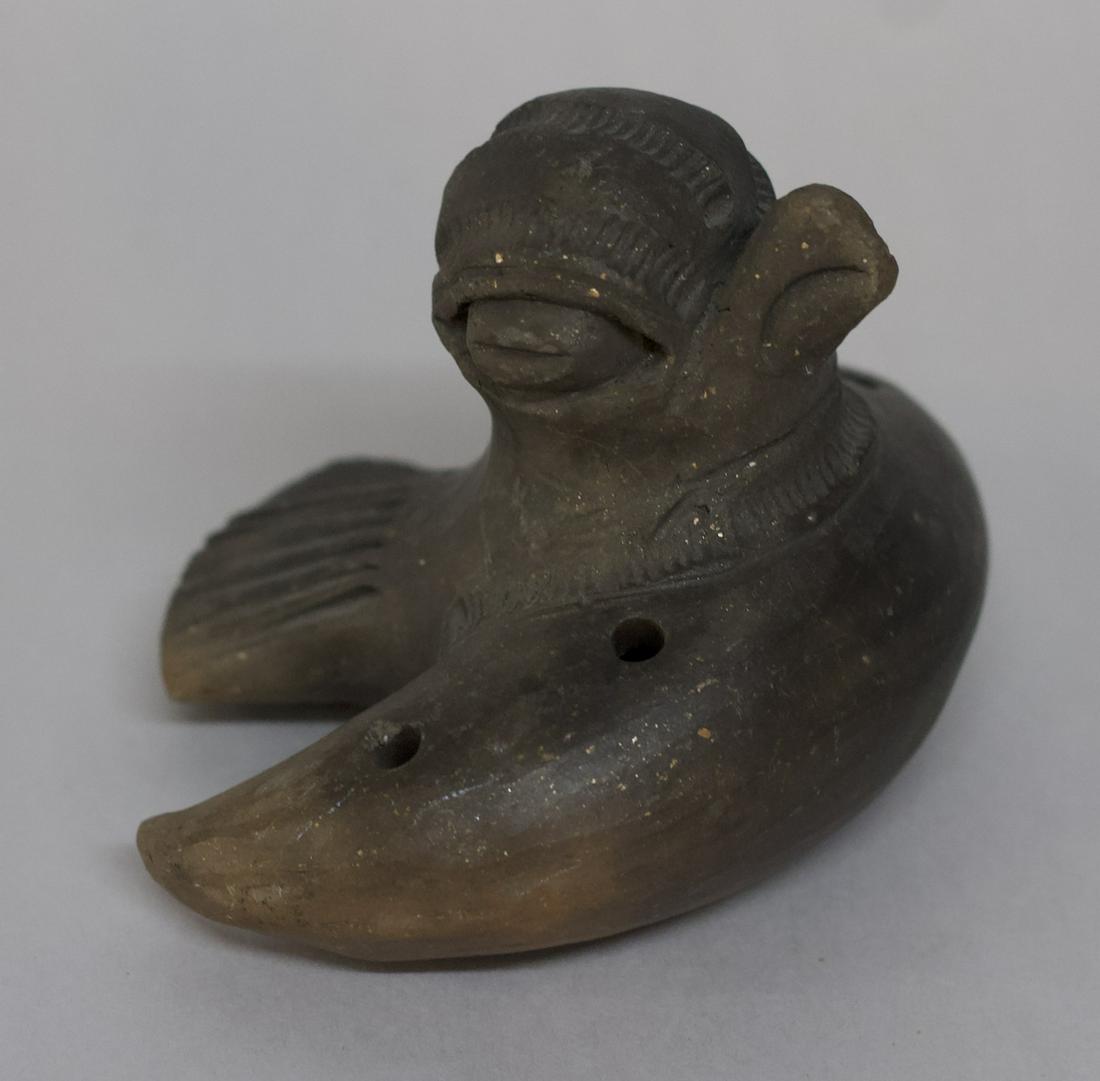 Pre Columbian Style Zoomorphic Ocarina (1 of 5)