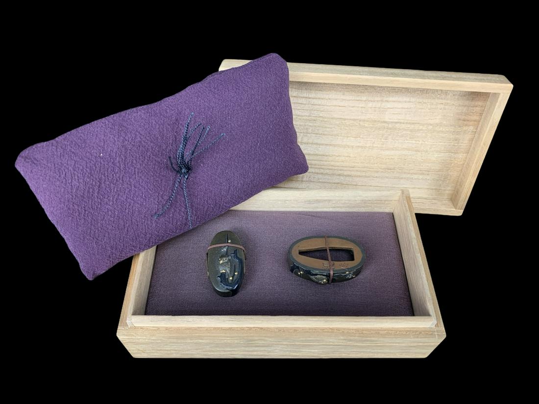 Japanese Sword Mountings, Fuchi Kashira (1 of 8)