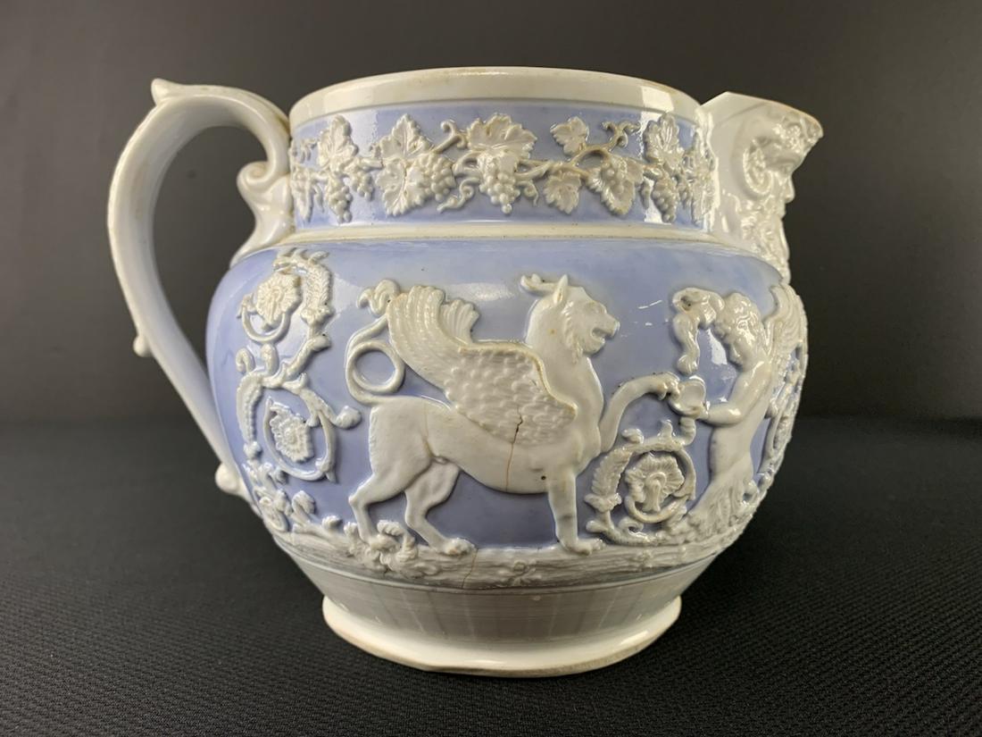 Antique English Neoclassical Ewer Pitcher (1 of 8)