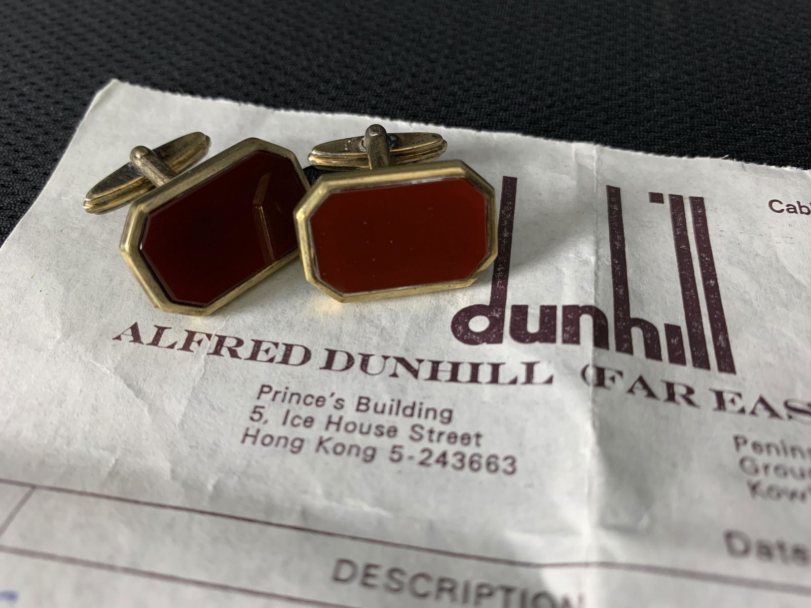 Vintage Gold Filled Dunhill Cufflinks (1 of 4)