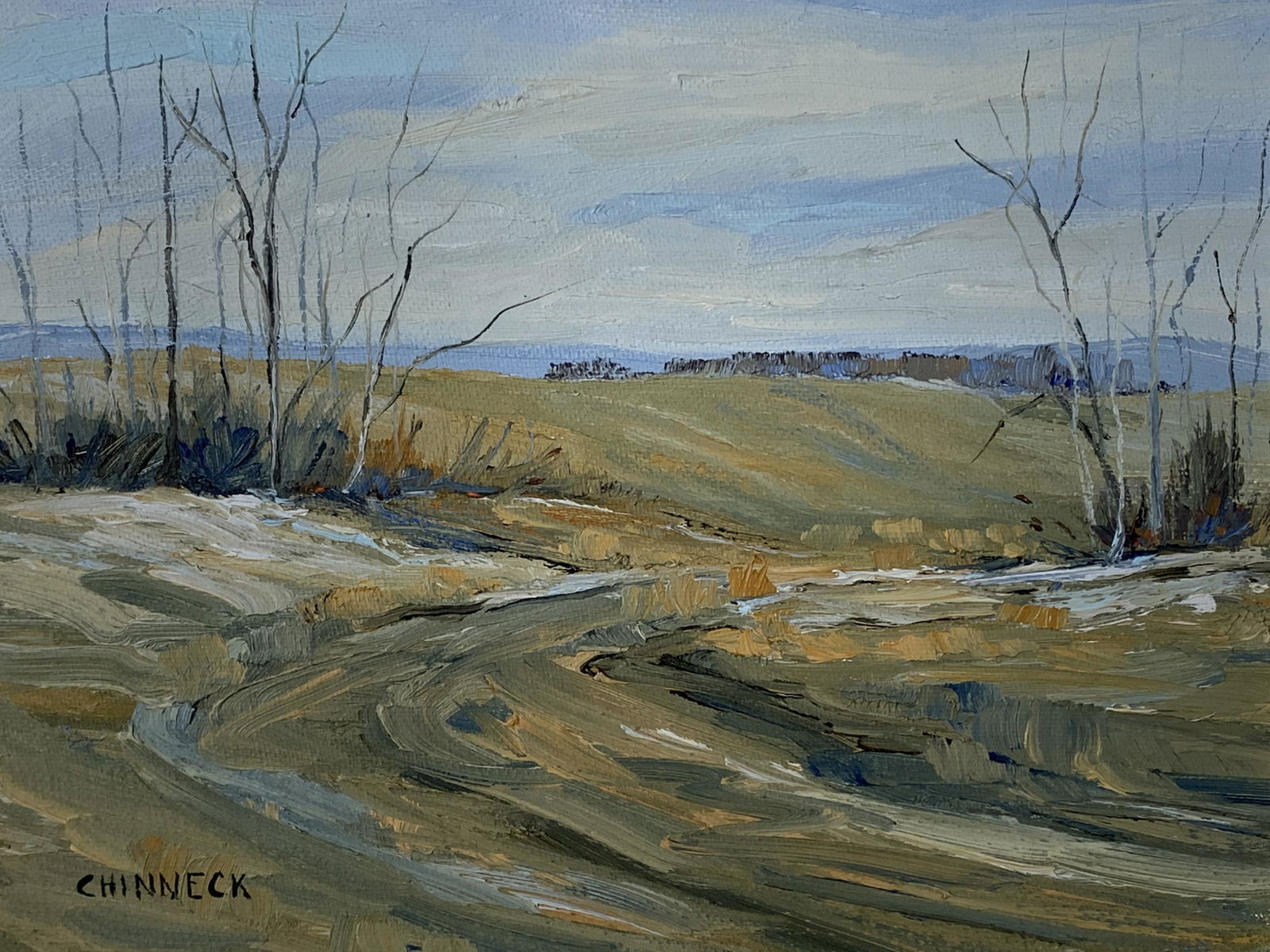 Shirley Chinneck Oil Canvas Board Signs of Spring (1 of 5)