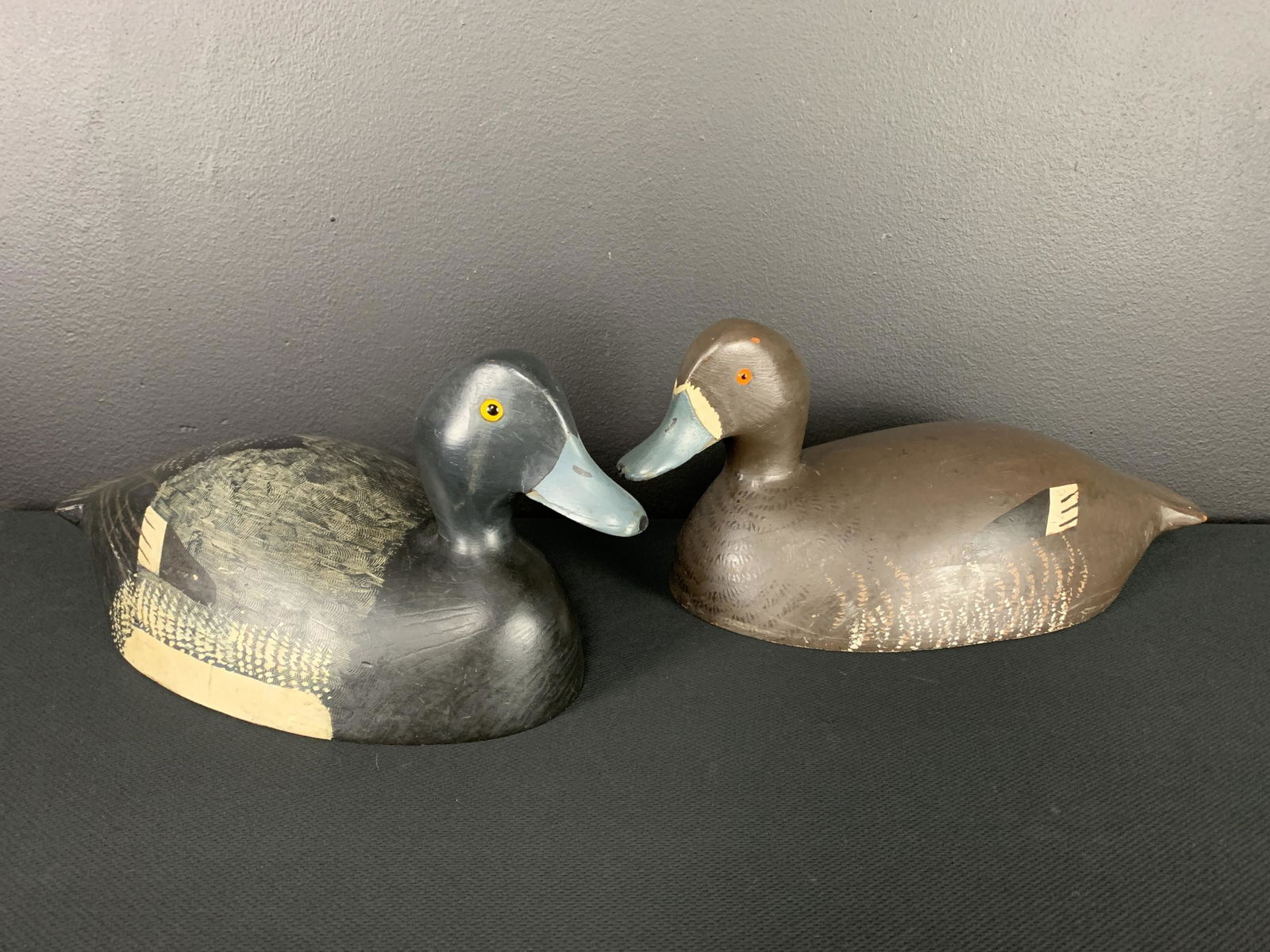 Lot Of 2 Hand Painted Duck Decoys (1 of 8)