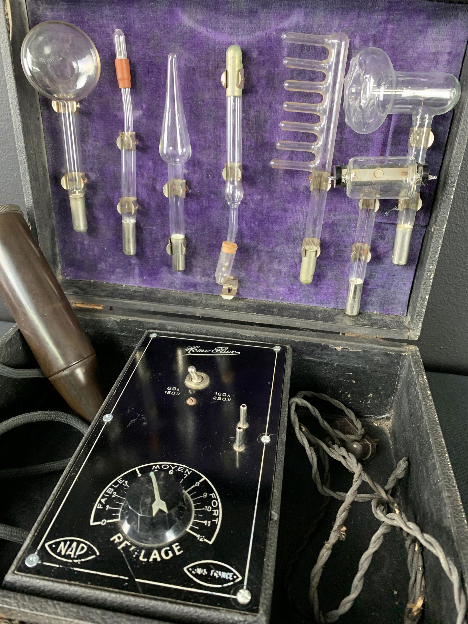 Antique Homo-flux Violet Ray Quack Apparatus (1 of 9)