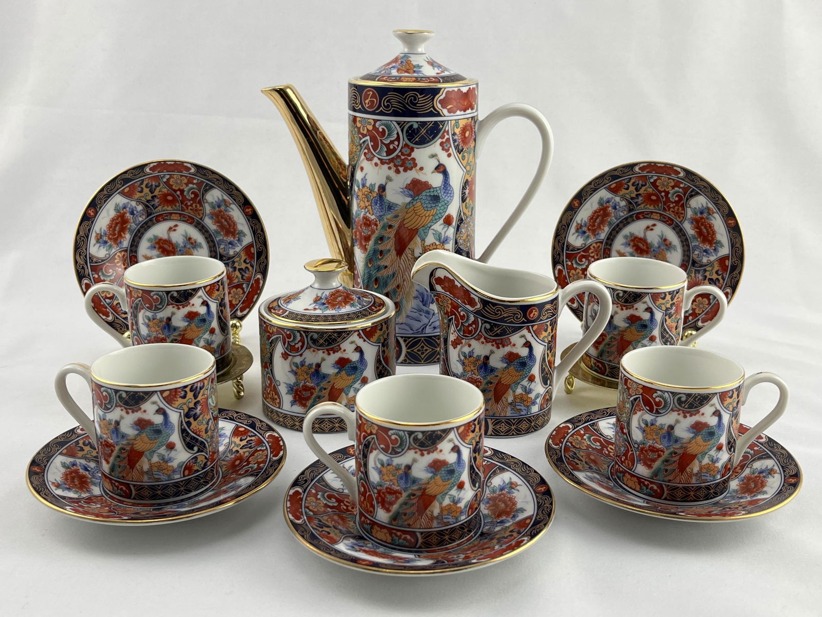 Vintage Japanese Imari Tea Set (1 of 8)