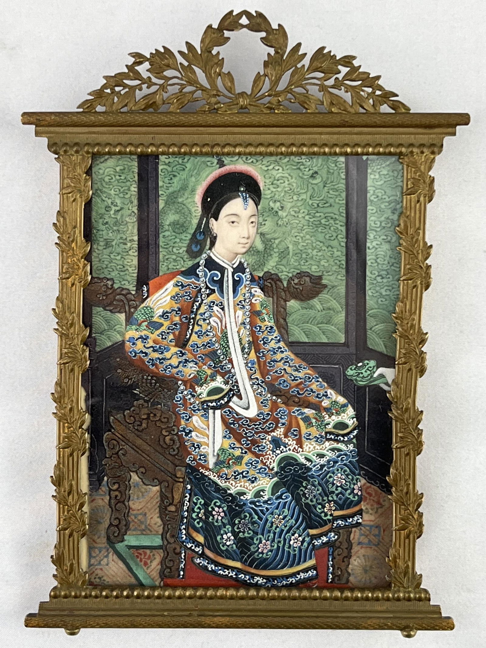 Fine Antique Chinese Miniature Portrait (1 of 7)