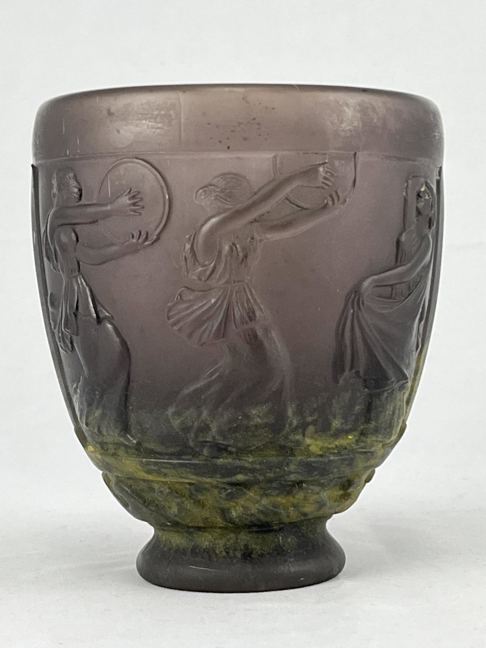 1920s Signed George De Feure Pate De Verre Vase (1 of 8)