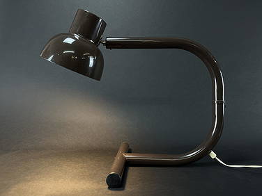 Hans-Agne Jakobsson Ab Markaryd MCM Brown Lamp (1 of 5)