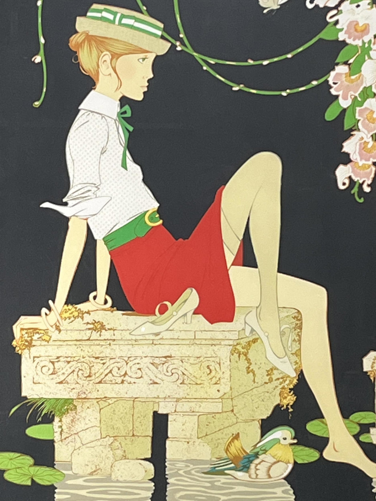 Denis Paul Noyer Signed Art Deco lithograph (1 of 7)