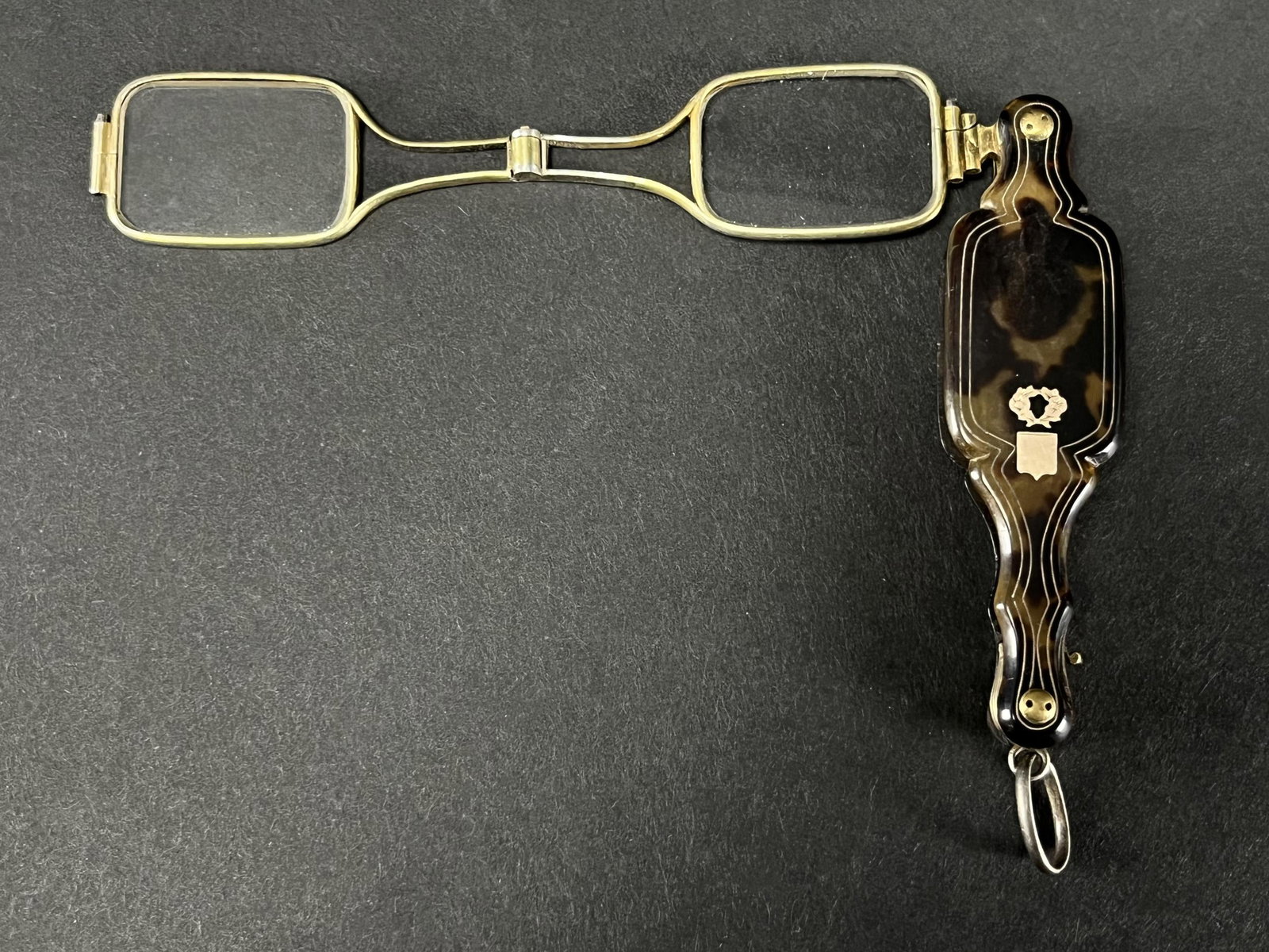 Antique Faux Tortoise Shell Folding Lorgnettes (1 of 7)