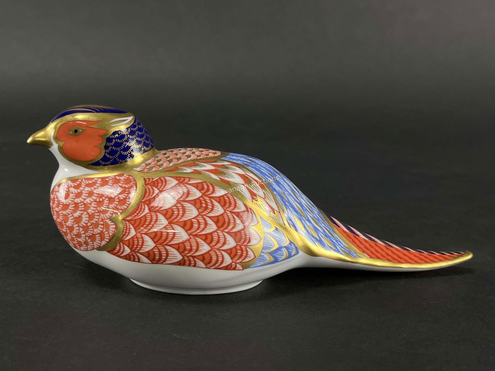 Vintage Royal Crown Derby Imari Pheasant Figurine (1 of 7)