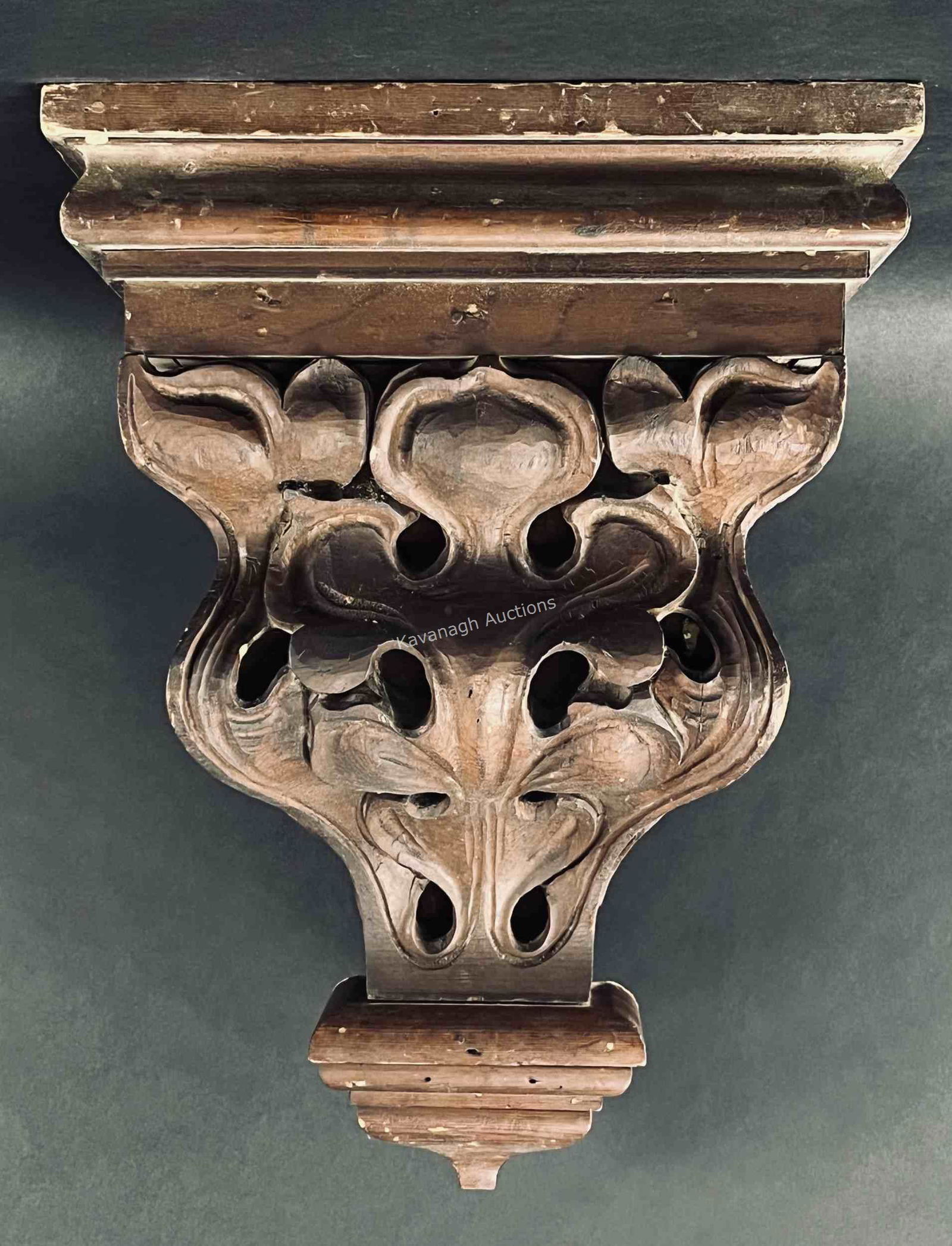 Large Antique Carved Architectural Capital Corbel (1 of 9)