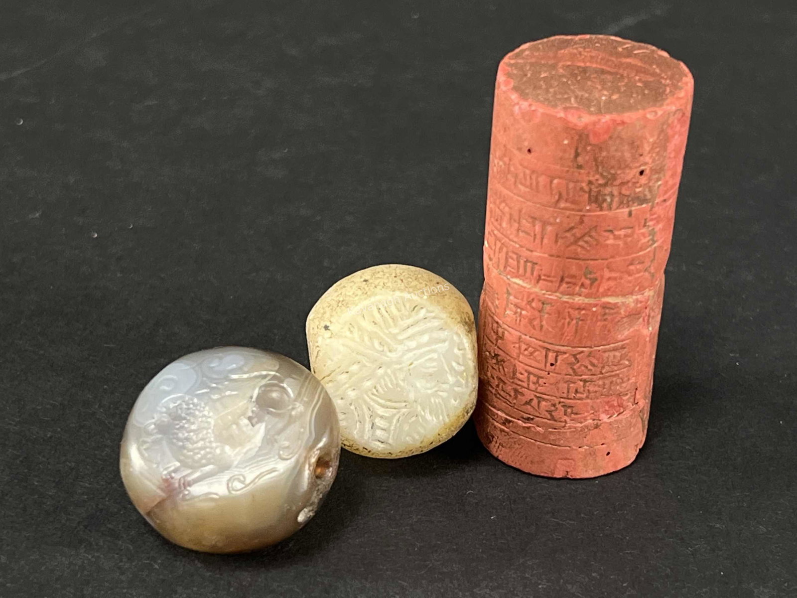 Lot of Carved Egyptian Stamps / Seals (1 of 7)