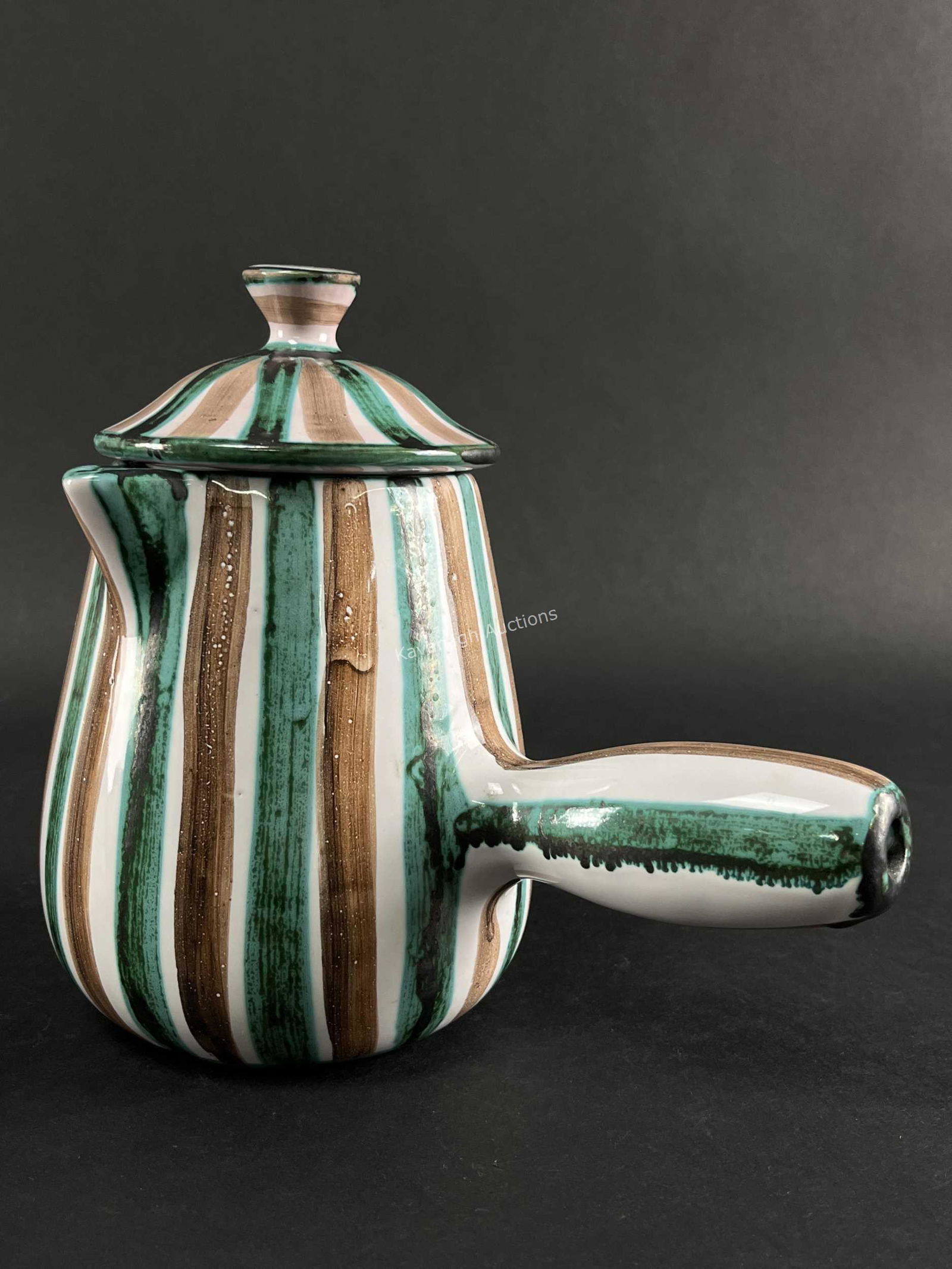 Robert Picault Vallauris Pottery Chocolate Pot (1 of 7)