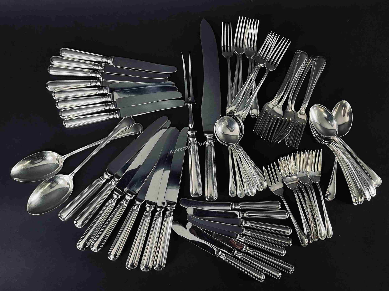 Birks Sterling Silverware Flatware Service for 8 (1 of 7)