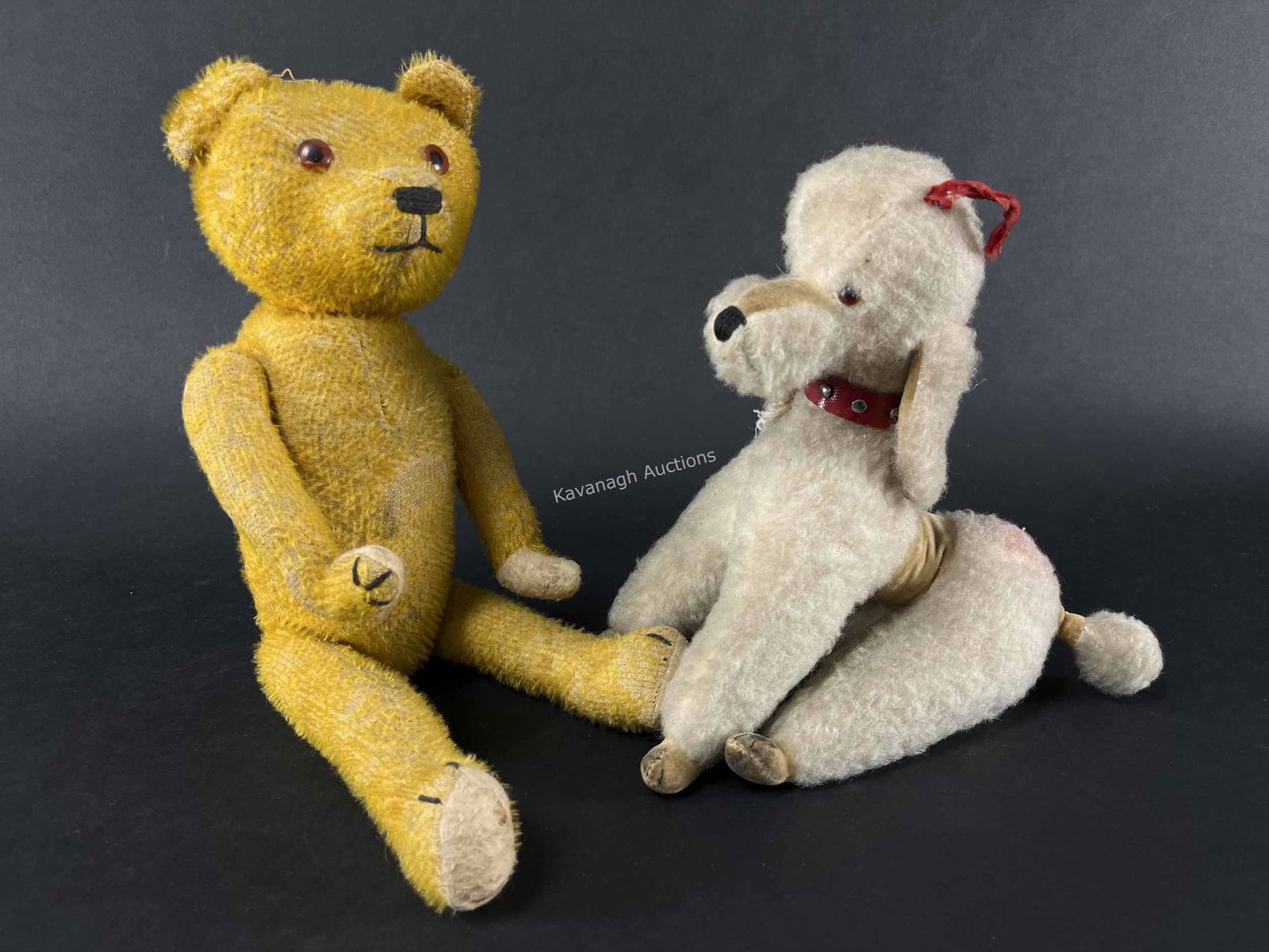 2 Antique Merrythought Stuffed Animals (1 of 11)