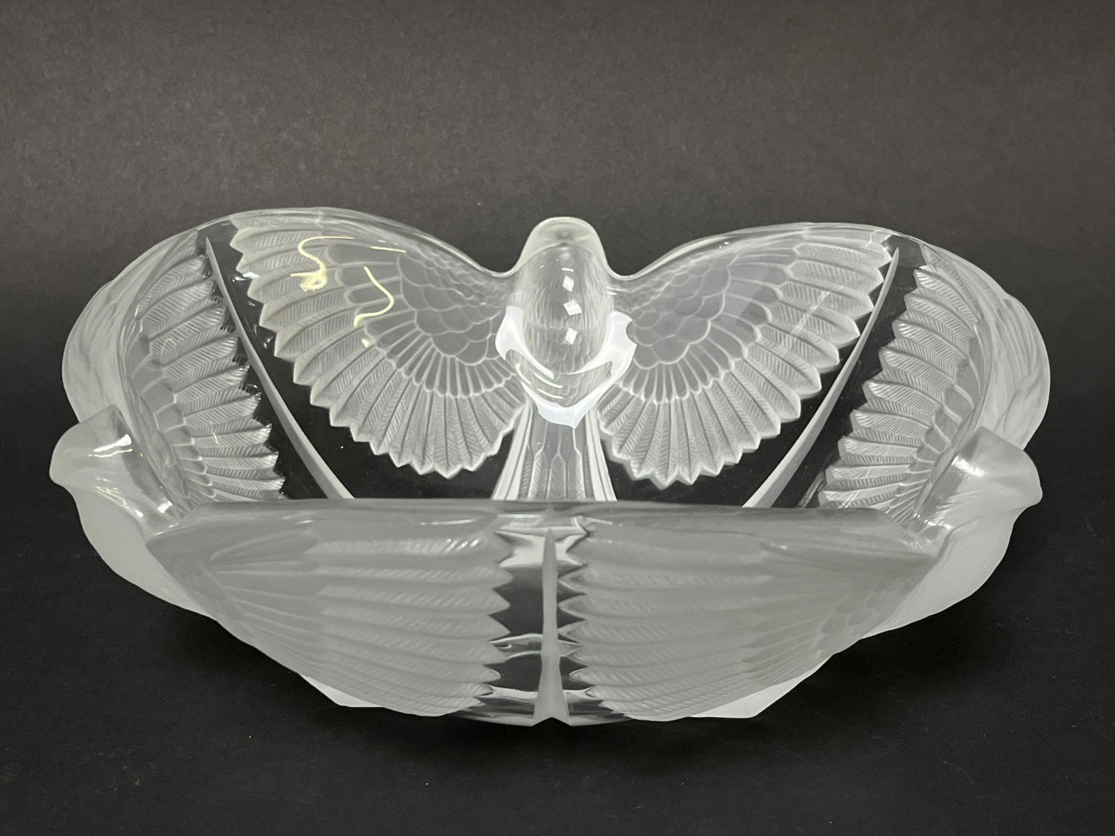 French J. G. Durand Cristal D'arques Dove Bowl (1 of 6)