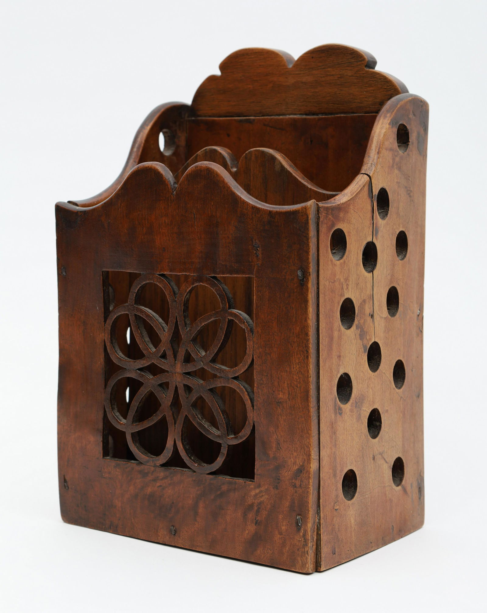 Antique 19th C English Wall Candle Box (1 of 10)
