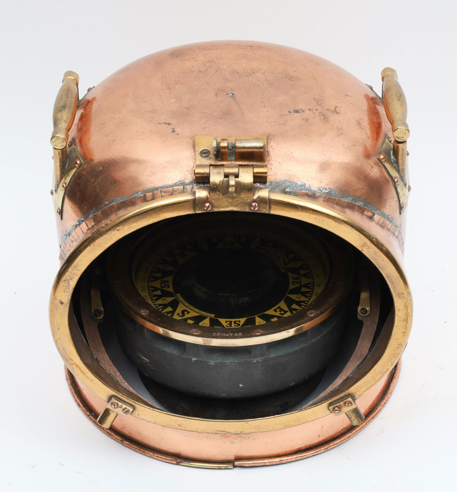 Kelvin Wilfred O White Nautical Binnacle Compass (1 of 14)