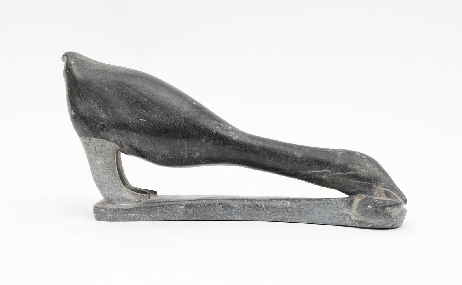 Vintage Inuit Eskimo Carved Soapstone Bird Goose (1 of 6)