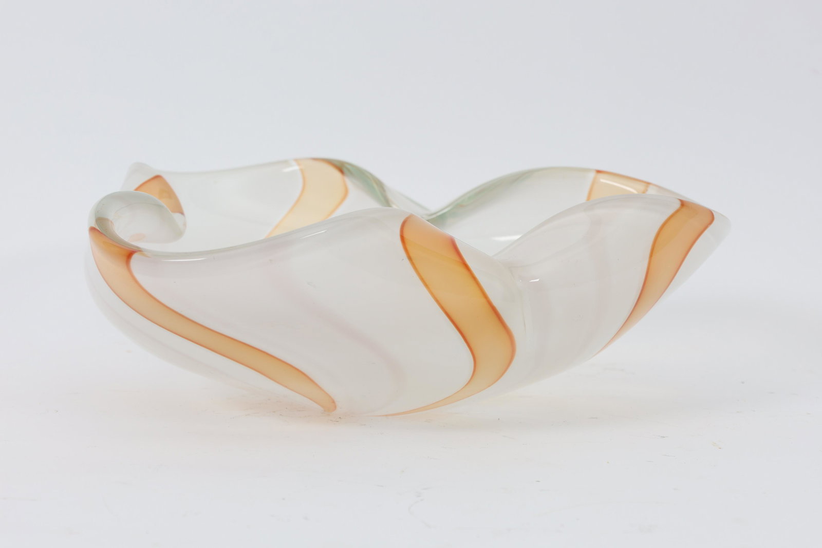 Vintage Barbini Murano Circus Tent Glass Bowl (1 of 6)