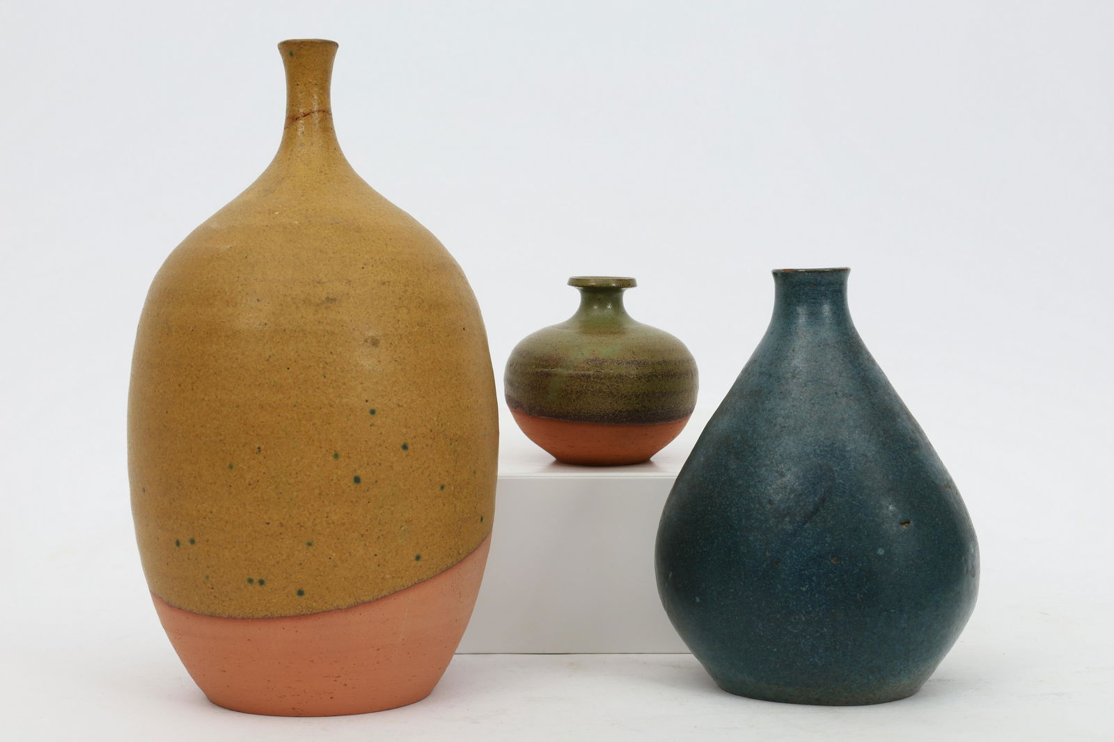Collection Of Signed Mid Century Art Pottery Vases (1 of 4)