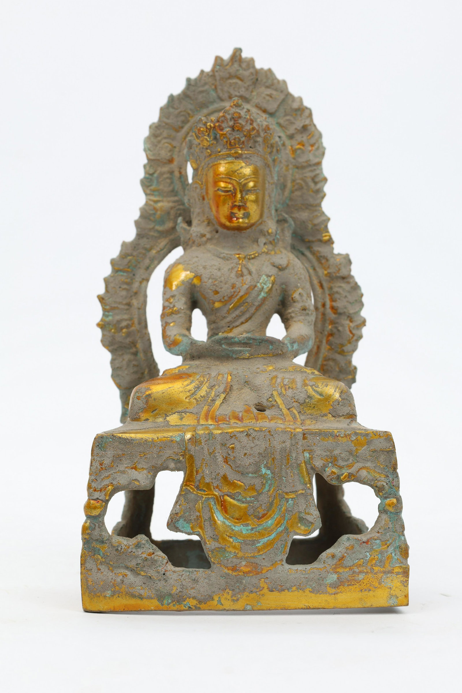 Chinese Gilt Bronze Buddhist Bodhisattva Figure (1 of 4)