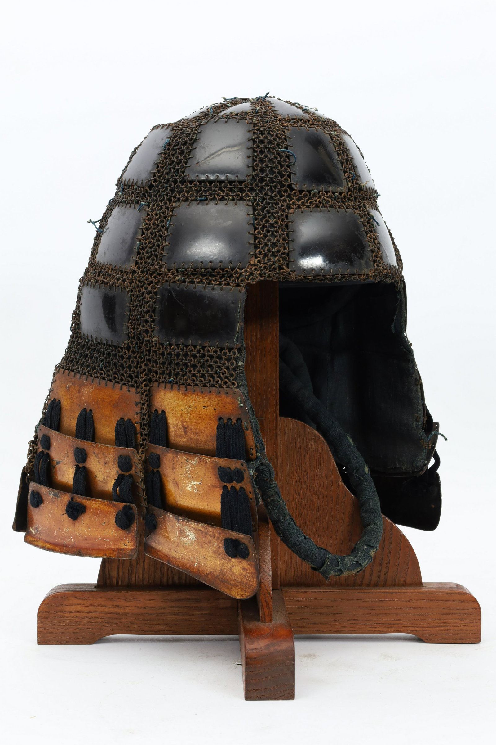 Edo Japanese Samurai Kabuto Chain Mail Hood (1 of 6)