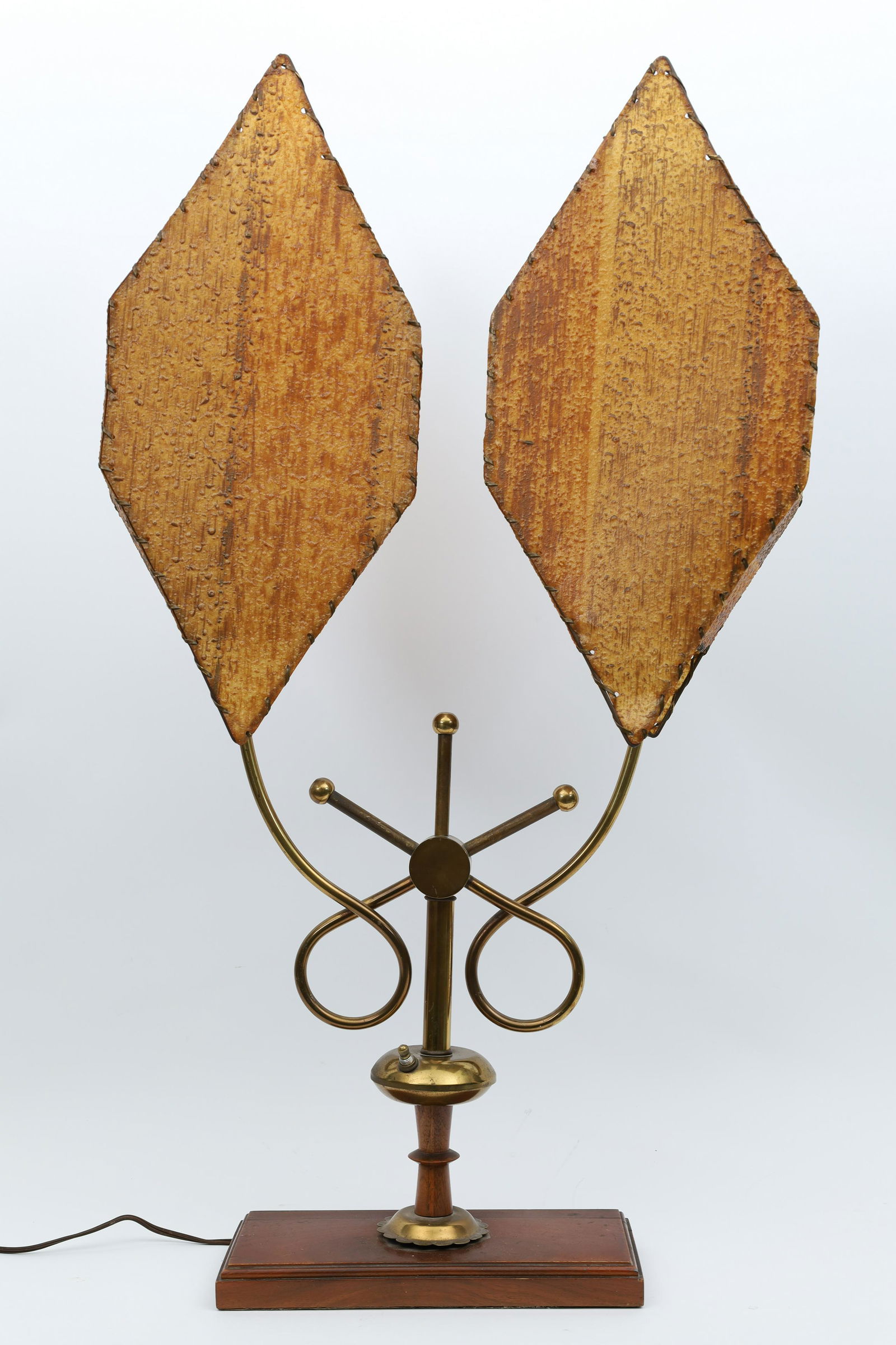 Rare Mid Century Majestic Twin Head Table Lamp (1 of 5)