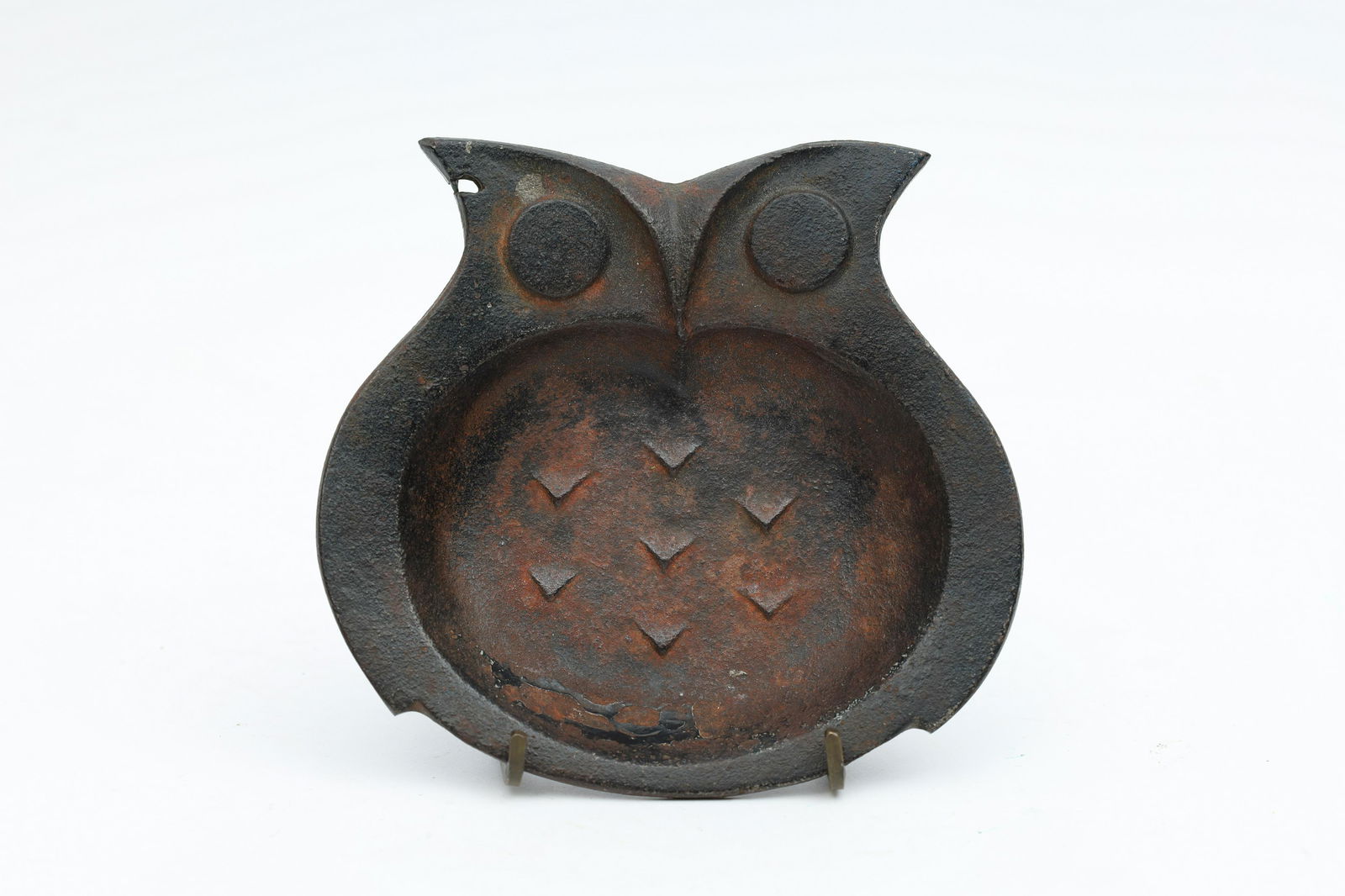 Mid Century Japanese Cast Iron Owl Vide Poche Tray (1 of 4)