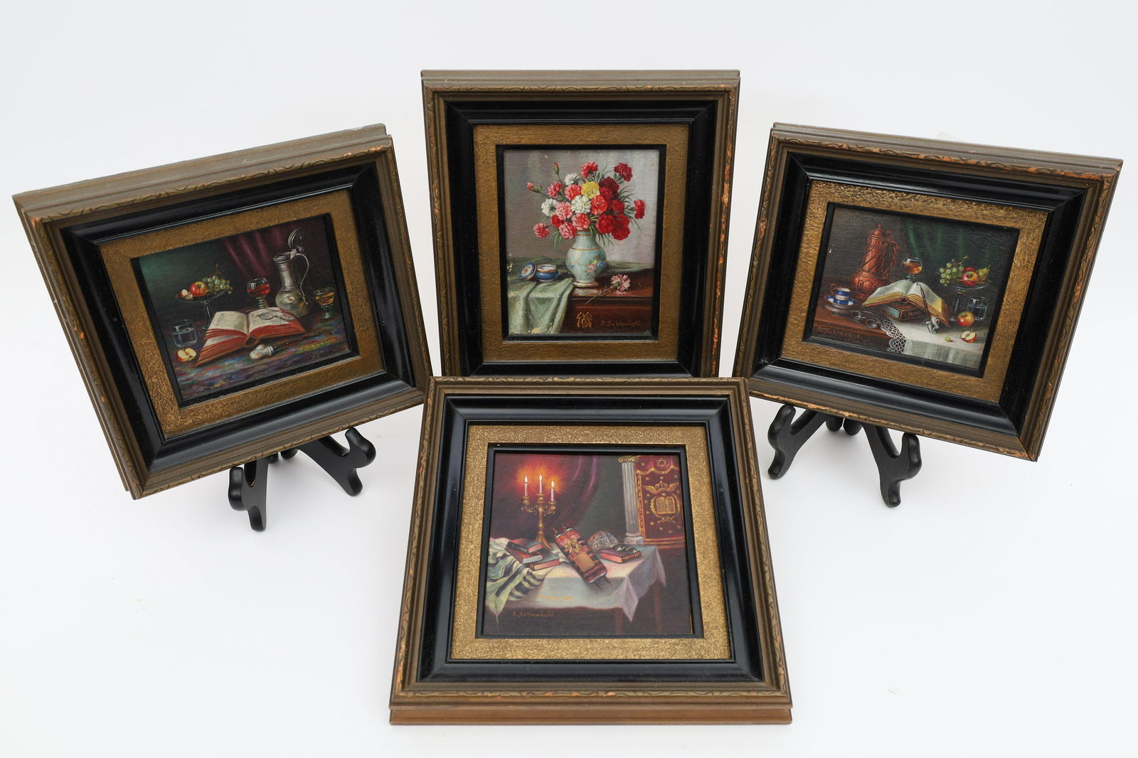 Lot Benzion Sokiranski Small Still Life Paintings (1 of 8)